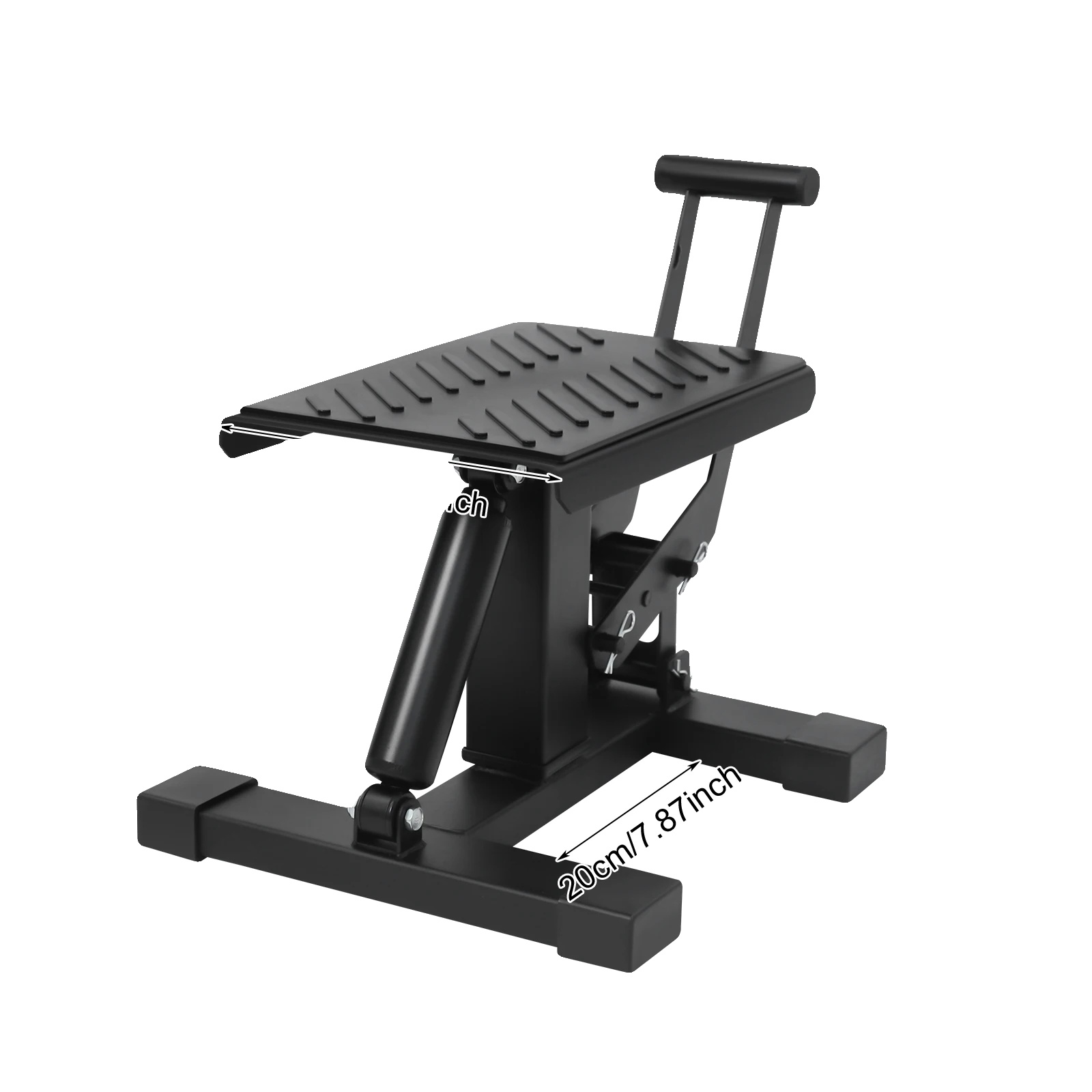 Offroad-motorradheber, 200 Kg Tragkraft, Höhenverstellbar, Schwarz