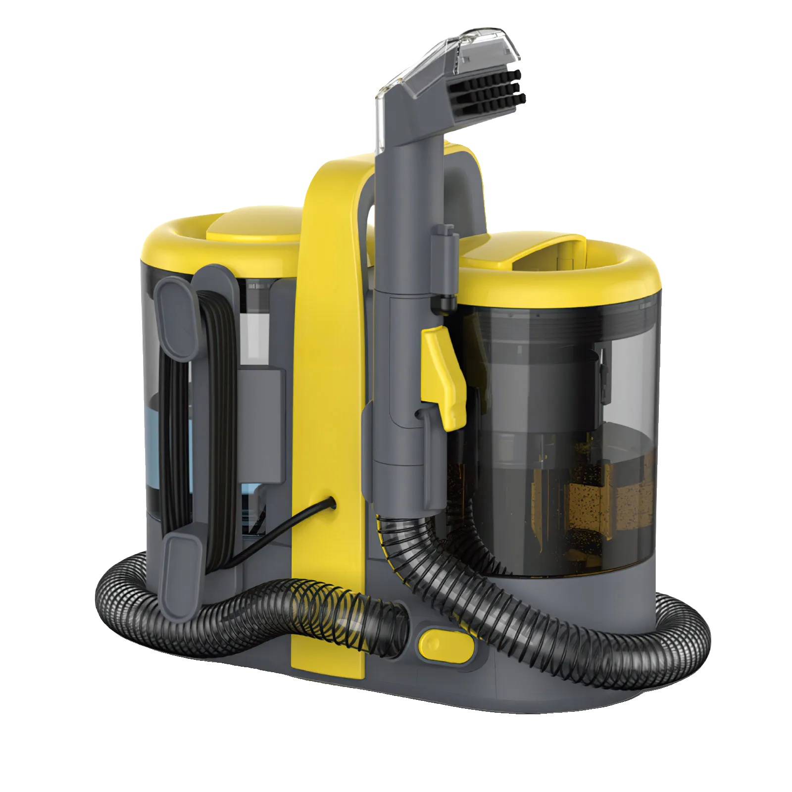 Fleckenentferner, Hohe Saugkraft, Kompaktes Design, Eu-600w-11kap