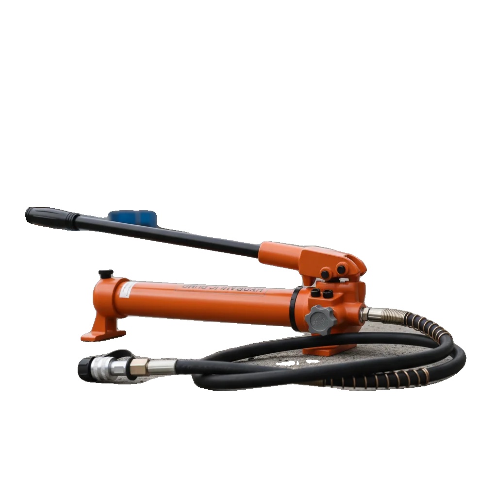 Hydraulische Prüfpumpe, Material: Stahl, Schlauchlänge: 180 Cm, Pumpenkörperlänge: 50 Cm, Länge Des Handventils: 44 Cm, Ausgangsdruck: 60–70 Mpa