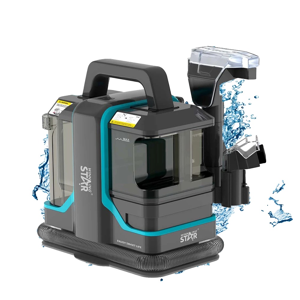 Tragbarer Teppichreiniger, Hohe Saugkraft, Vielseitig Für Verschiedene Textilien, Eu-450w-11kpa