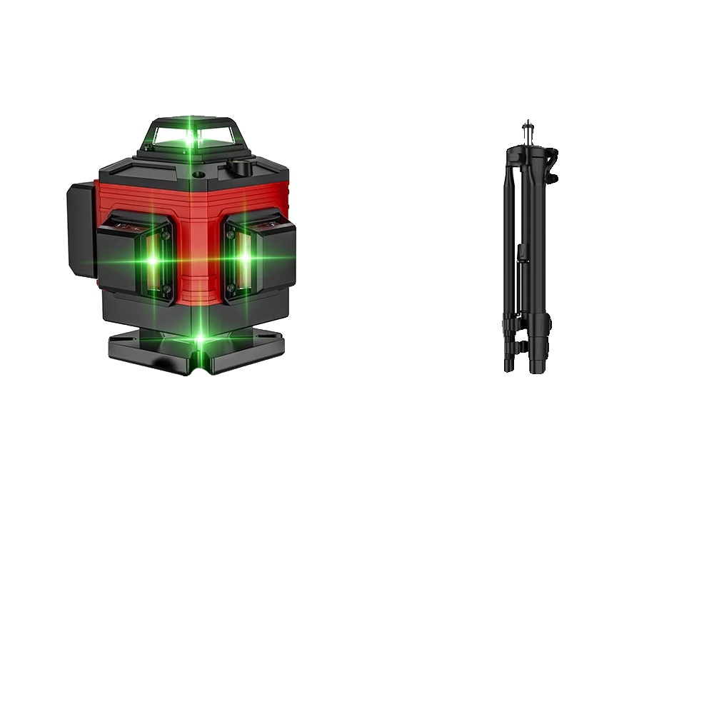 Laser-nivelliergerät, 16 Linien, Selbstnivellierungsfunktion, 16-teiliges Stativ-stoffbeutel-a