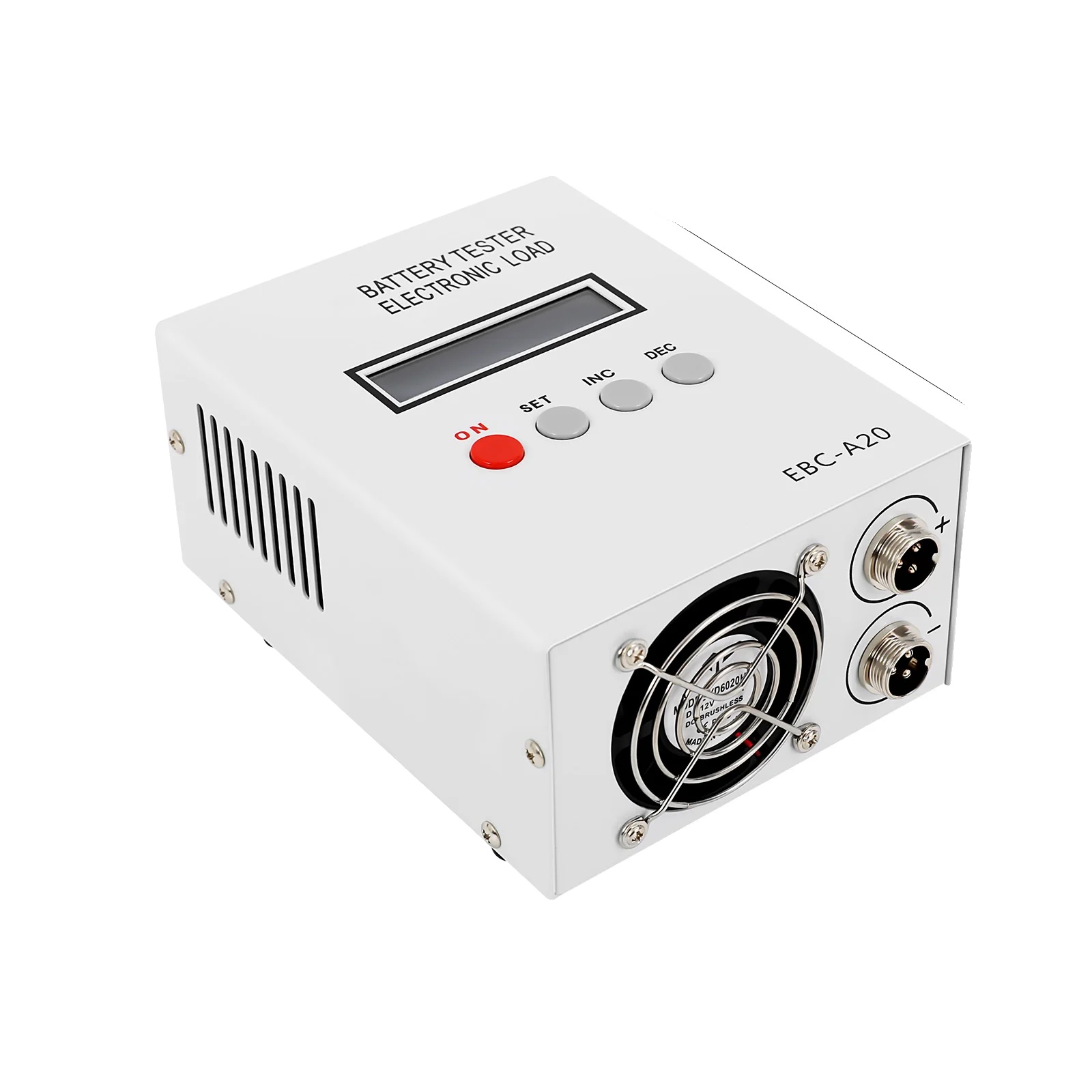 Batteriekapazitätstester, Lcd-bildschirm, 85 W Leistung, Weiss