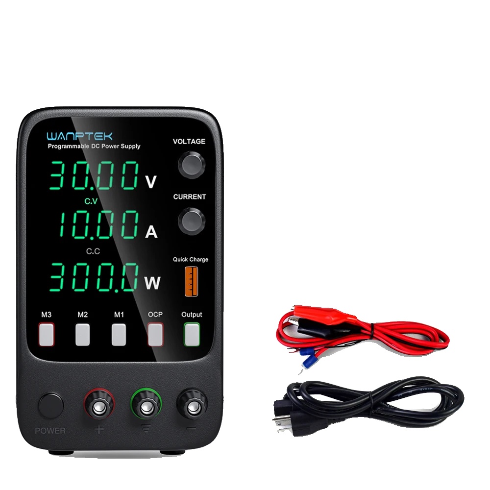 Netzteil, Einstellbare Spannung, Digitalanzeige, Speicher, 32 V 10 A