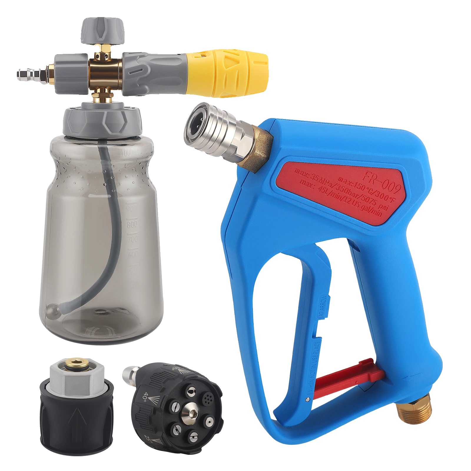 Hochdruckreinigerlanze, 5000 Psi, 6-in-1-düse, A
