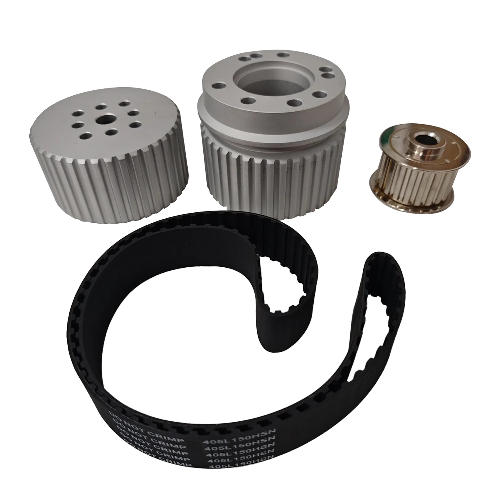 Wasserpumpen-riemenscheibensatz, Aluminium, Riemenlänge 40,5 Zoll, Riemenbreite 1,5 Zoll, Gilmer-zahnriemen, Passend Für Small-block-chevy-motoren 283, 305, 327, 350 Und 400