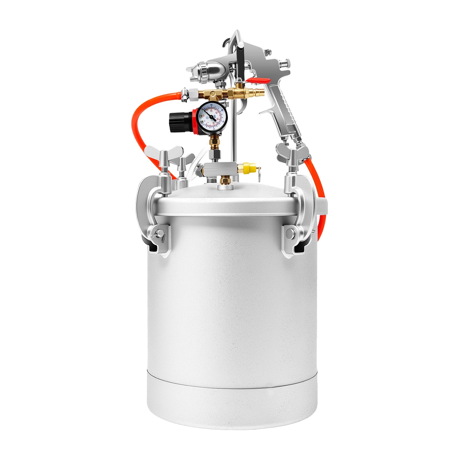 Sprühgerät, 10 Liter Fassungsvermögen, Robuste Ausführung, Silber