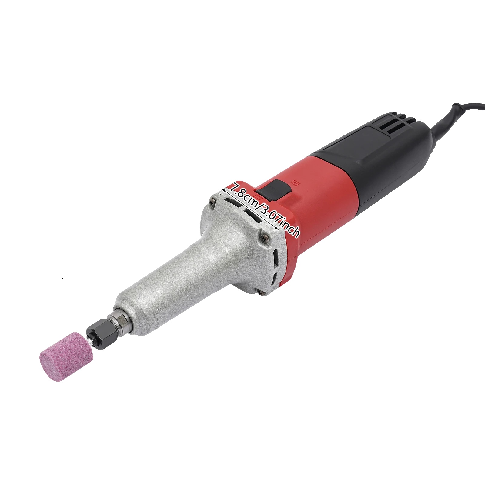 Schmuckpoliergerät, 600-w-motor, Einstellbarer Drehzahlbereich, Rot