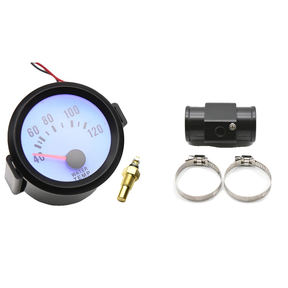 Wasserthermometer, Messbereich 40 Bis 120 °c, Einfache Installation, Schwarz, 40 Mm