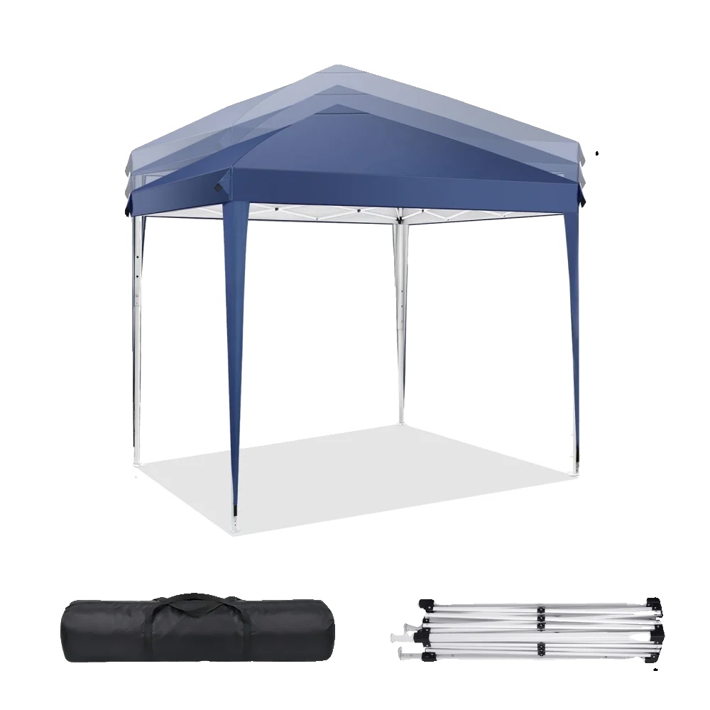 Pop-up-markise, Wasserdicht, Höhenverstellbar, Dunkelblau