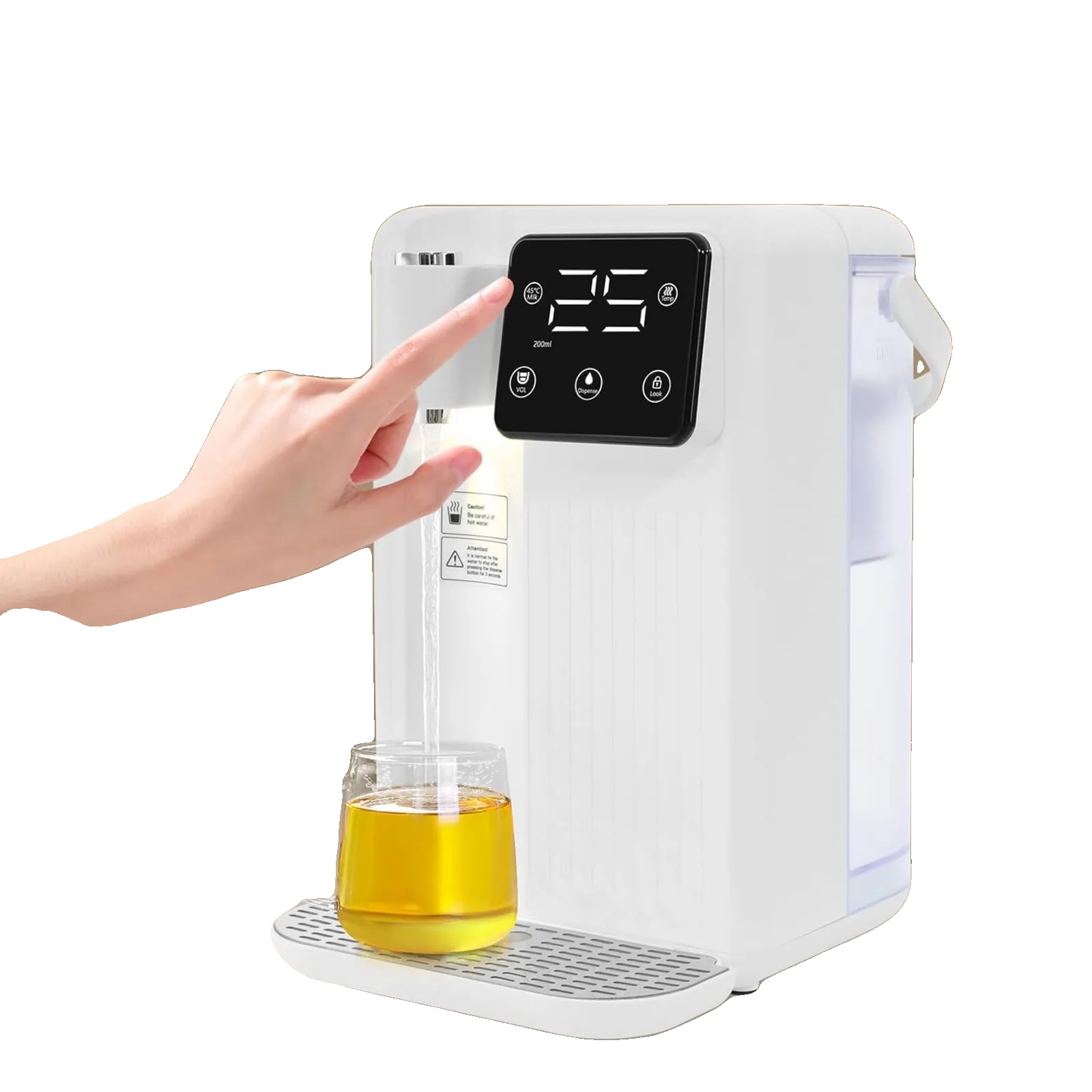 Heißwasserspender, 2,2 L Fassungsvermögen, Schnellheizfunktion Mit Touchscreen, 2,2 L