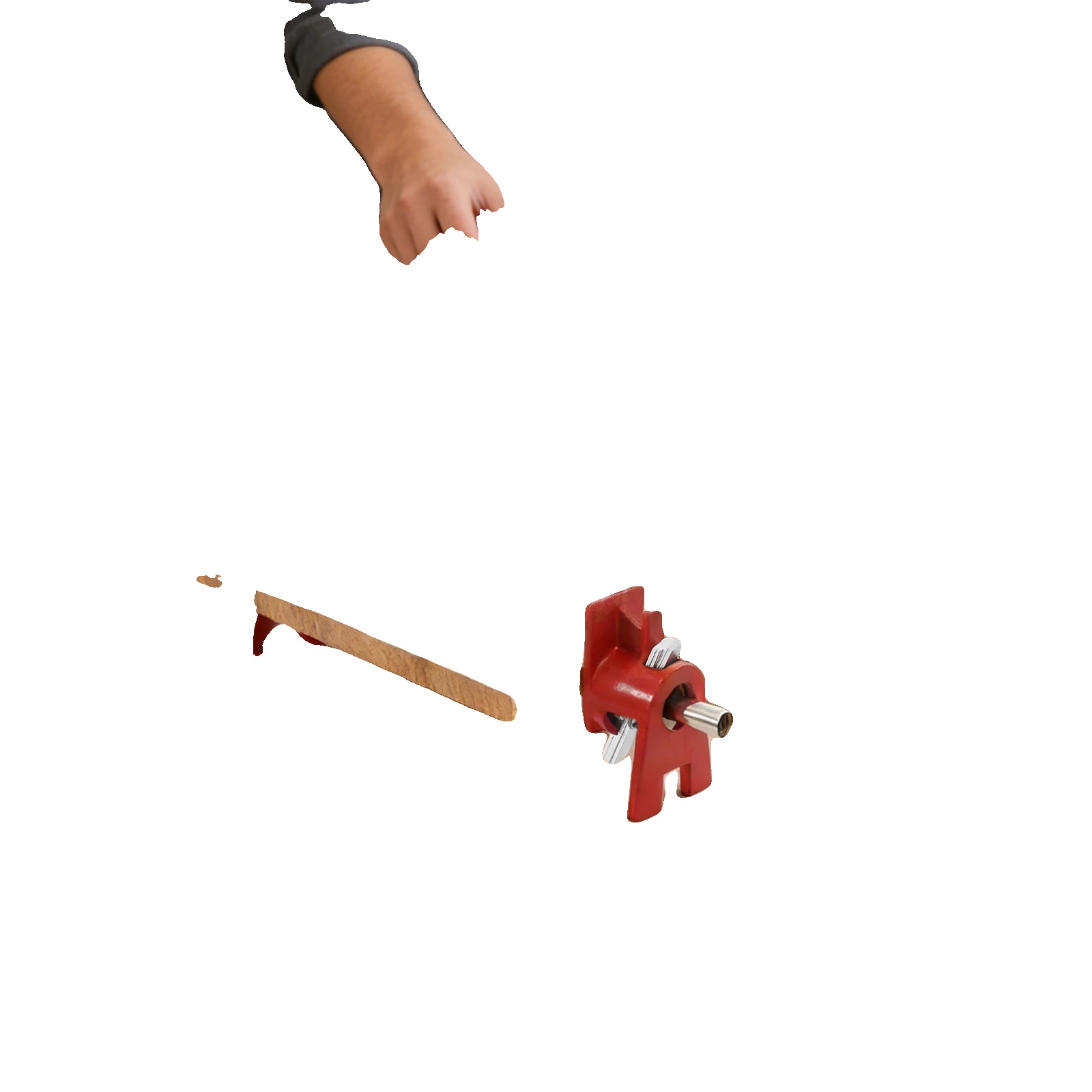 Rohrschellen-set, Robustes Gusseisen, Ergonomischer Schnellverschlussgriff, 19 Mm
