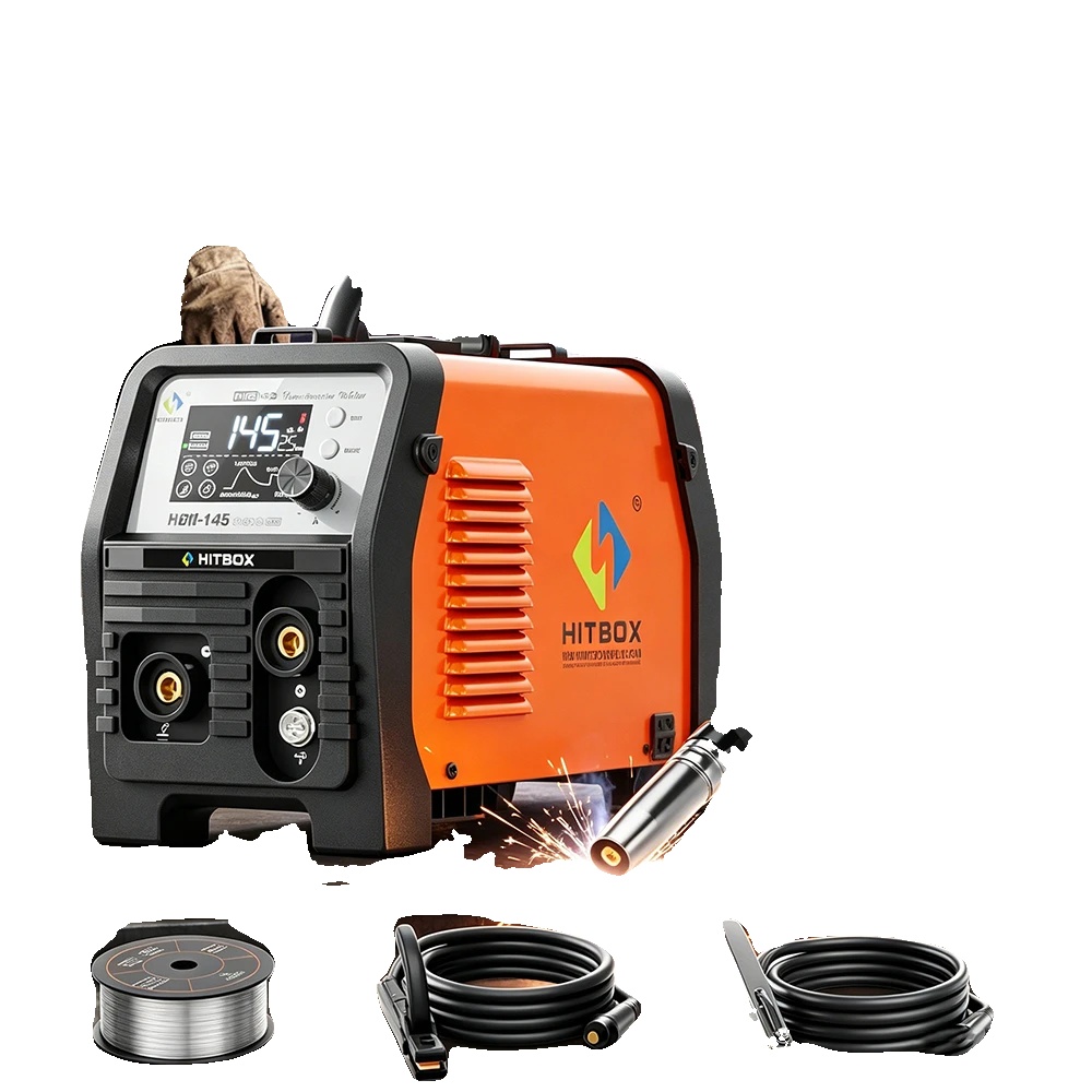 Mig-schweißgerät, 4-in-1-vielseitigkeit, Igbt-technologie, Hbm145