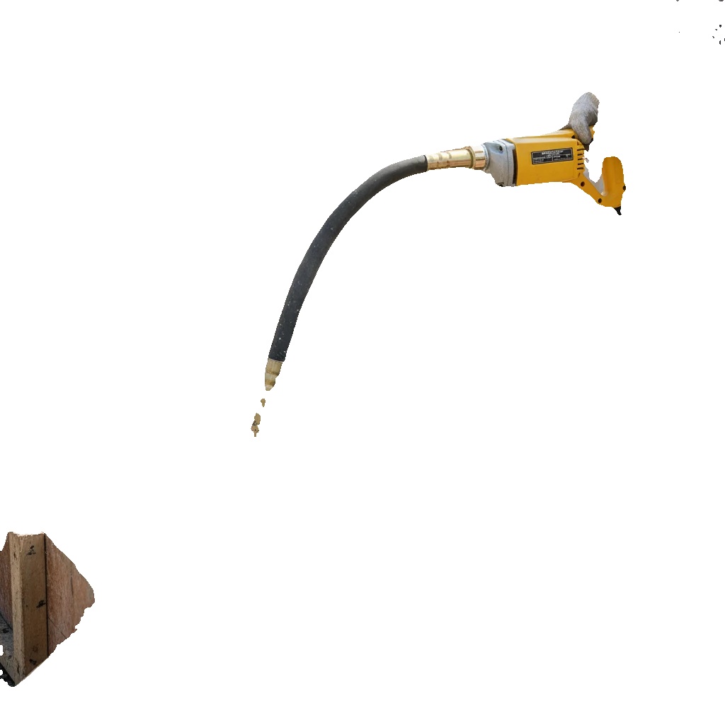 Tragbarer Betonrüttler, 800 W Leistung, 1 M Schaftlänge, 220 V Eingang, 4500 U/min Ladedrehzahl, Bis Zu 25 Minuten Akkulaufzeit