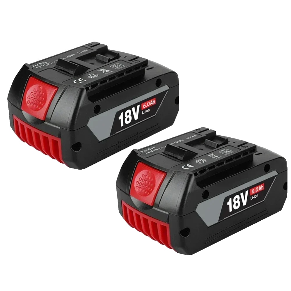 Lithium-ionen-akku, 18 V, 6000 Mah Kapazität, 2 X 6,0 Ah Akkus