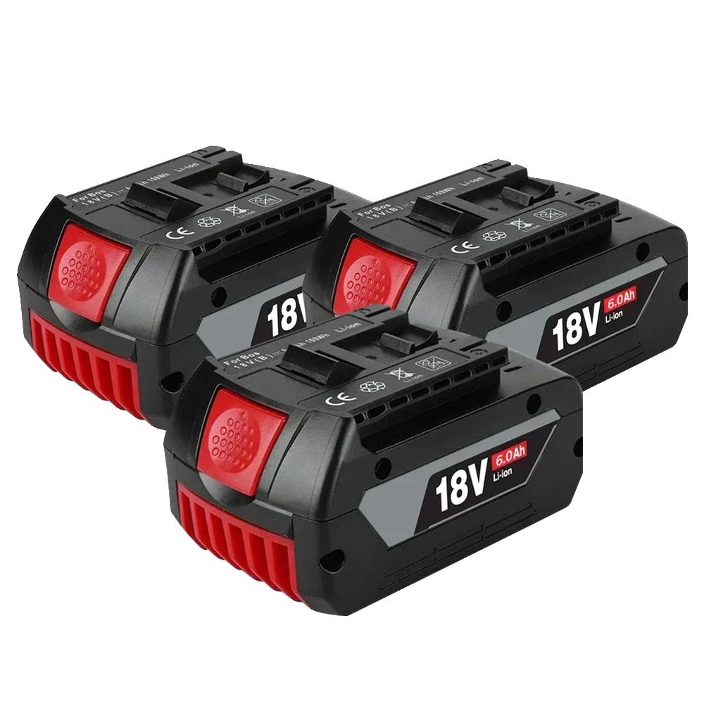 Lithium-ionen-akku, 18 V, 6000 Mah Kapazität, 3 X 6,0 Ah Akkus