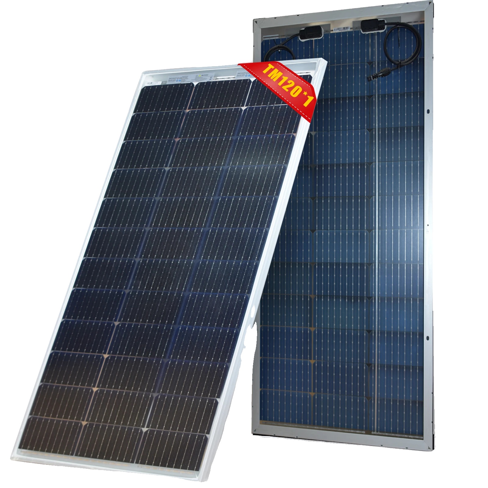Solarmodul, Hohe Effizienz, Robustes Design, 1 Stück, 120 W