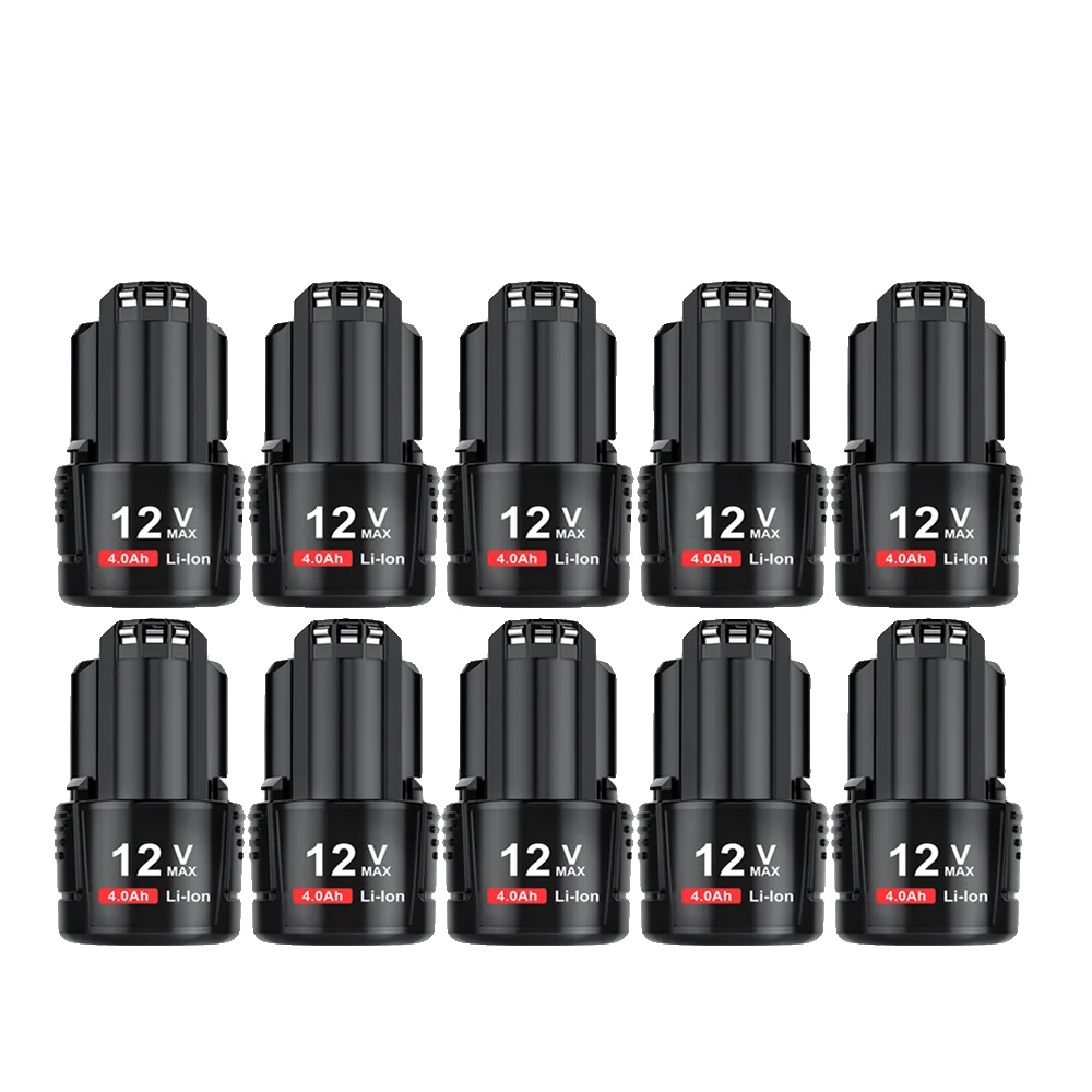 Ersatzbatterie, 4000 Mah Kapazität, 12 V Spannung, 10 X 4,0 Ah Batterien