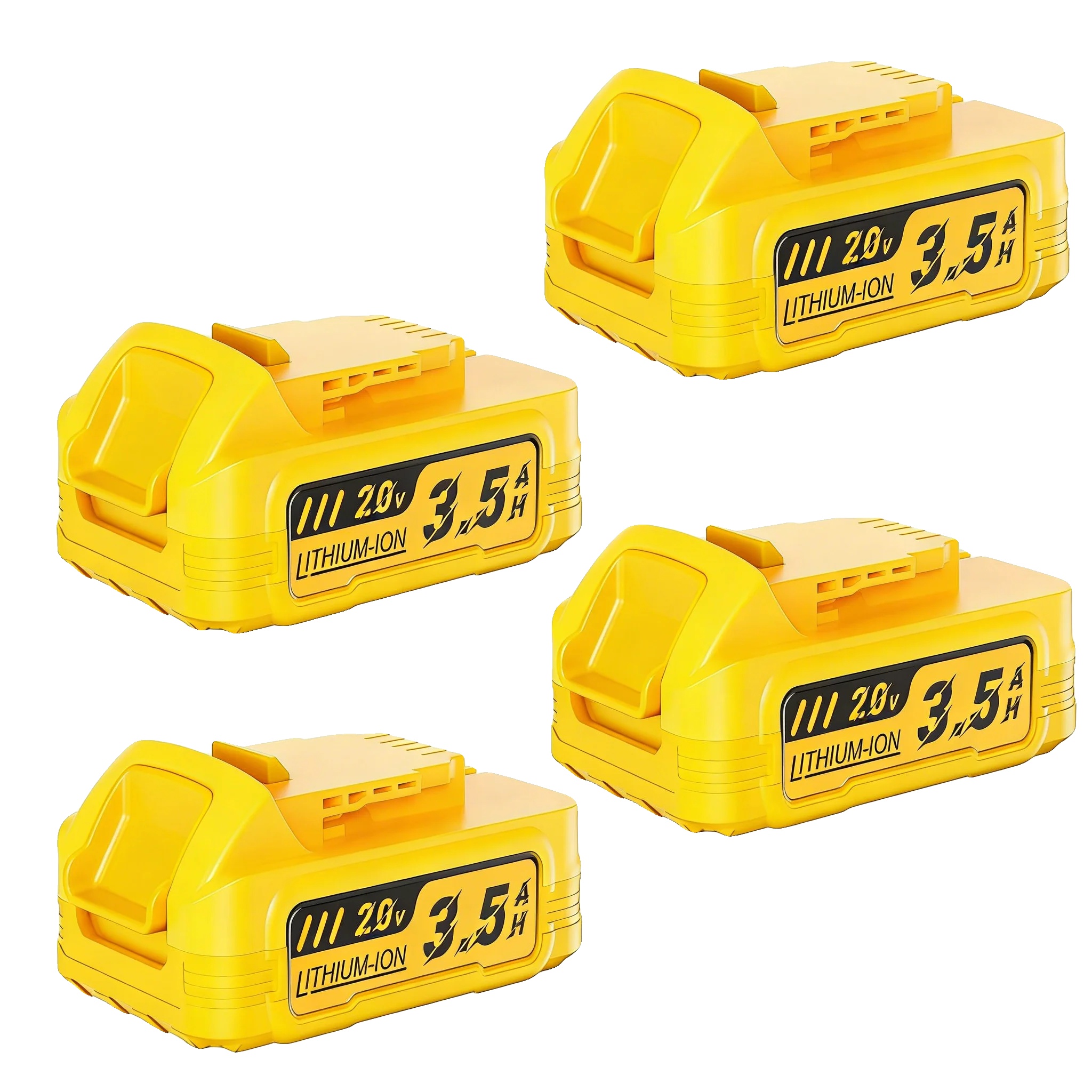 Ersatzakku, 3500 Mah Kapazität, Universell Kompatibel, 4bat