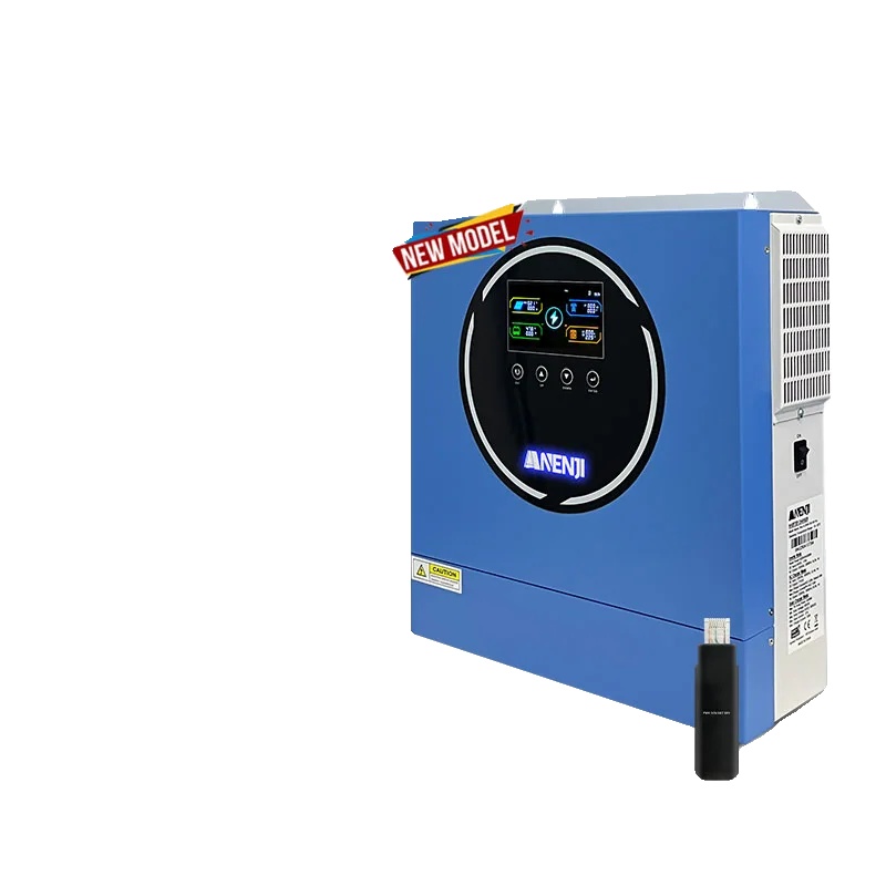 Hybrid-solarwechselrichter, 4200 W, 24 V, 120 A Ausgangsstrom, Dual-ausgang, Ce-zertifiziert