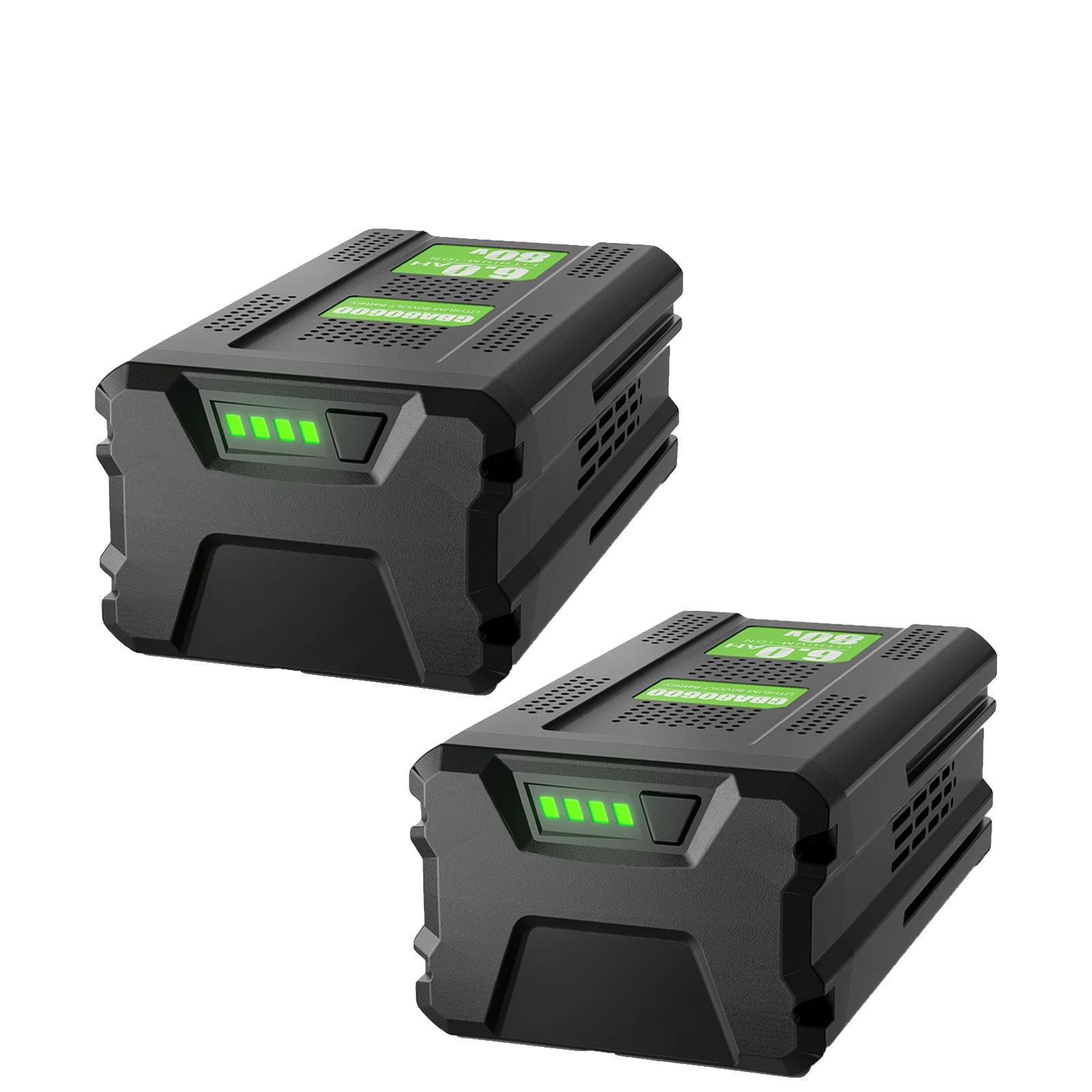 Ersatzakku, 6000 Mah Kapazität, Kompatibel Mit Gba80600 Und Gba80200, 2er-packung 6000 Mah