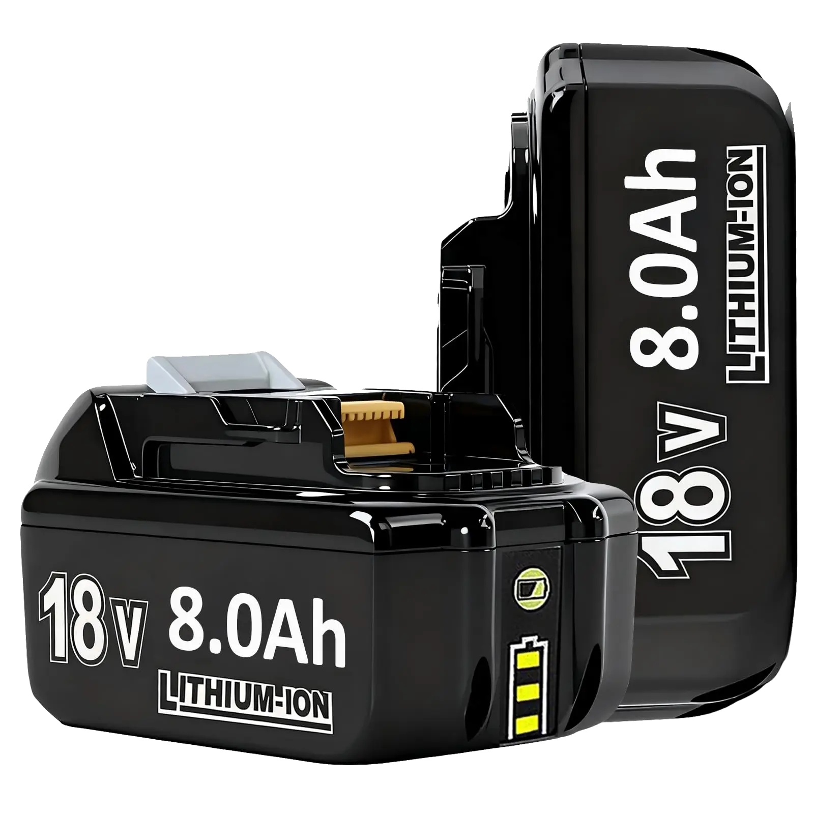 Akku, 8000 Mah Kapazität, Kompatibel Mit Verschiedenen Modellen, 2 Stück 8000 Mah Akku, 18 V