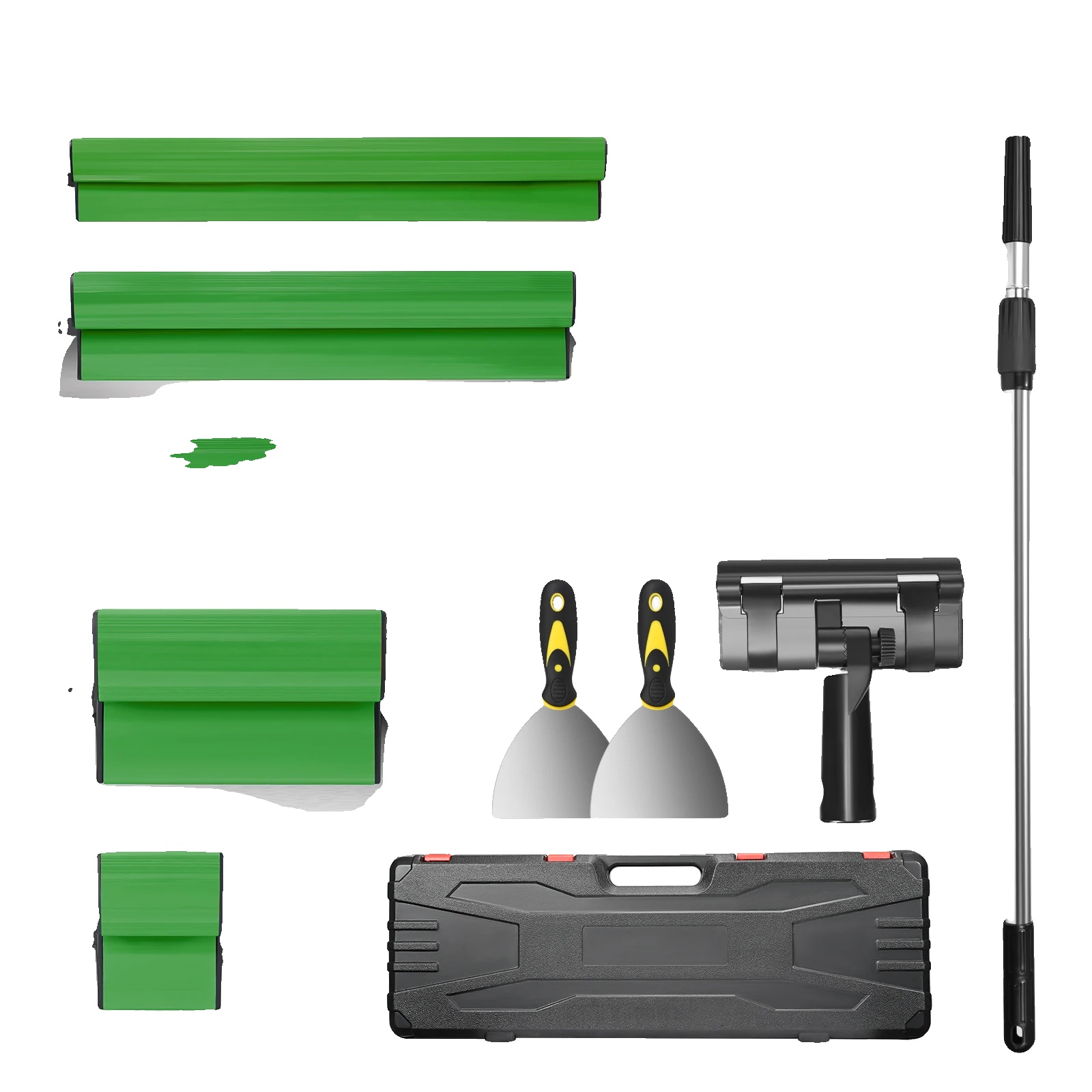 Schabwerkzeuge, Klingen Aus Edelstahl, Ergonomischer Griff, Grün