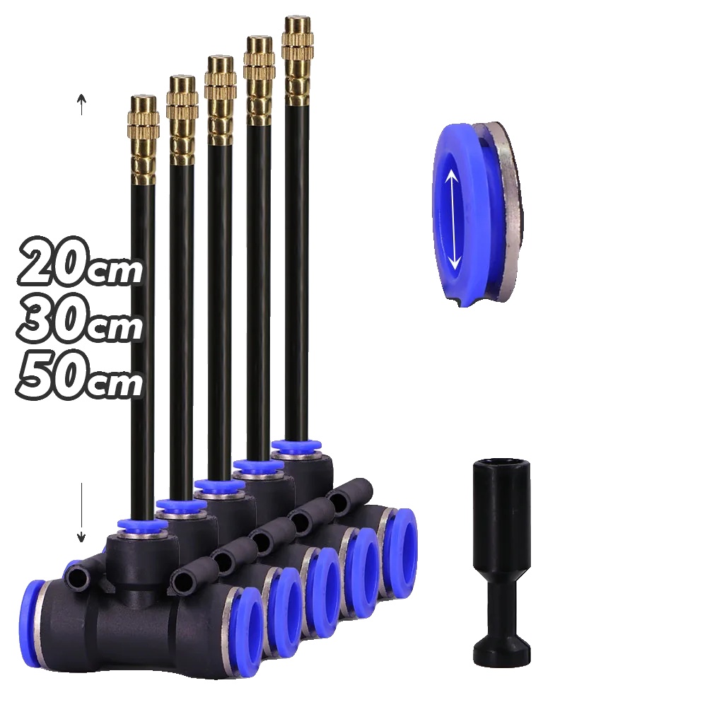 Sprühdüse, Einstellbare Sprühmuster, Robustes Design, 20 Cm, Für 16-mm-schläuche