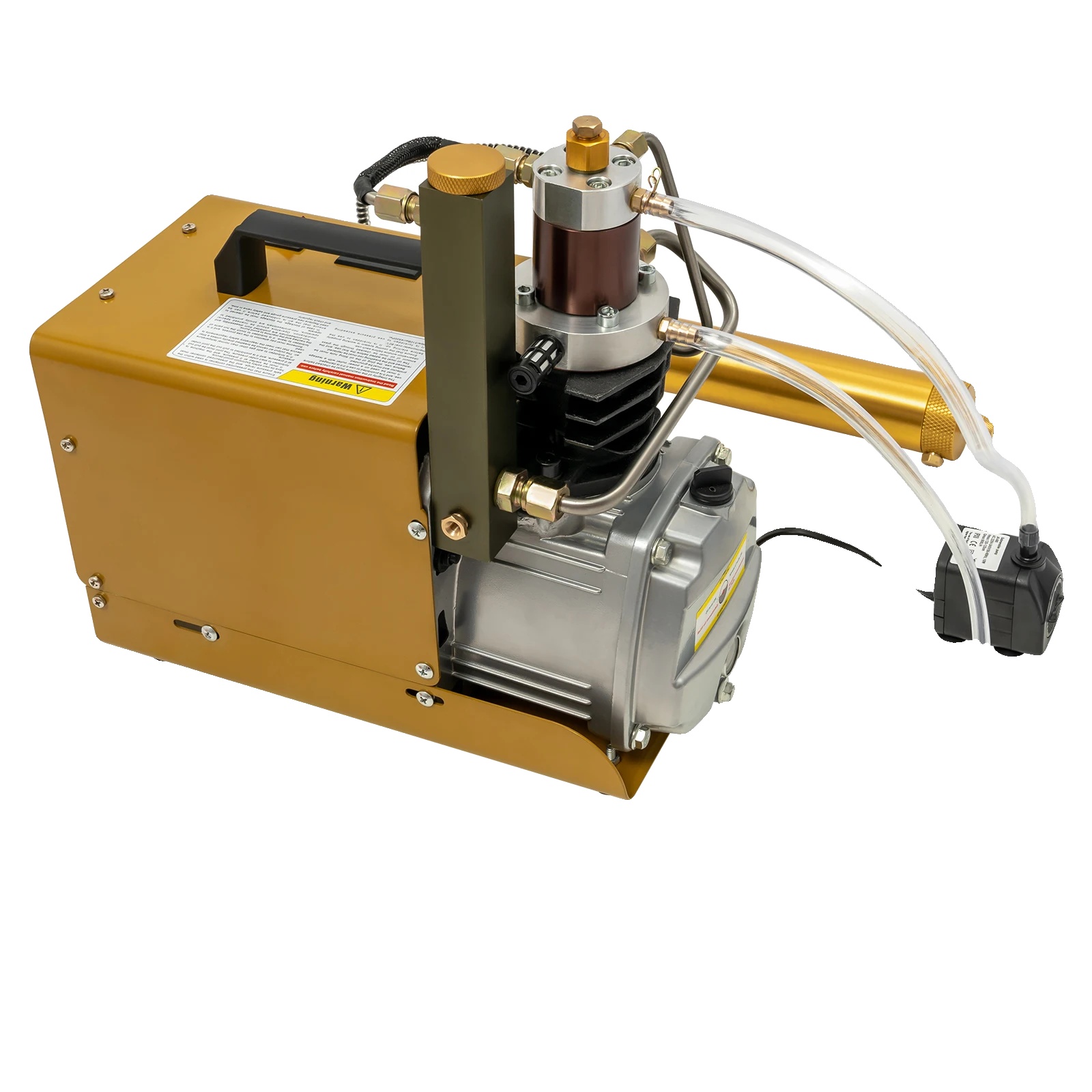 Hochdruck-luftkompressor, 1,8 Kw Leistung, 30 Mpa Maximaldruck, 220 V Spannung, 100 L/min Fördermenge, Abmessungen 34 X 18 X 34 Cm