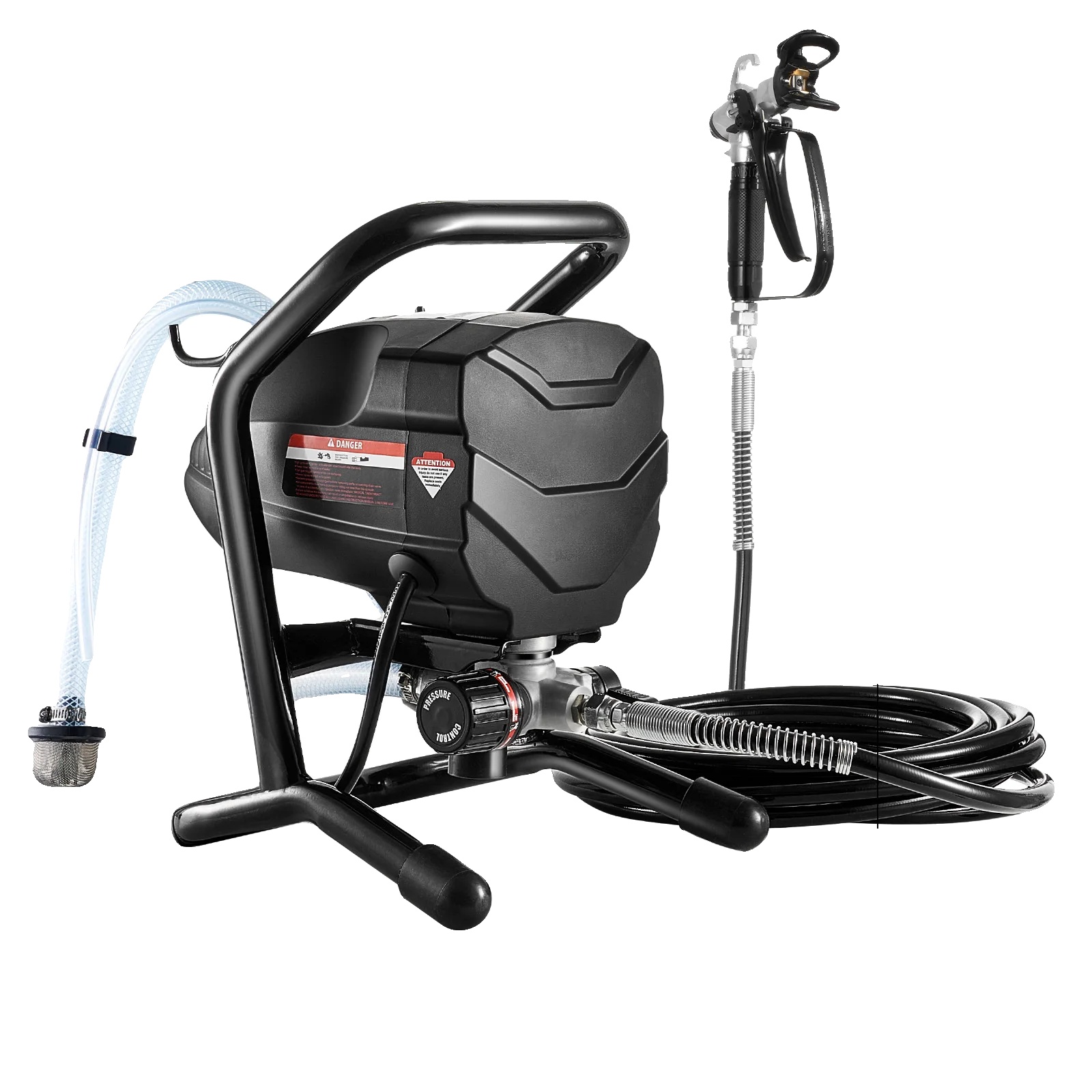 Airless-farbspritzgerät, 650-w-motor, 3000 Psi Druck, 650 W 0,25 Gpm