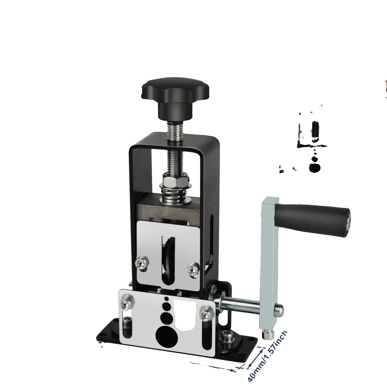 Abisolierzange, Manuell Und Automatisch Bedienbar, Verstellbare Klingen, Schwarz
