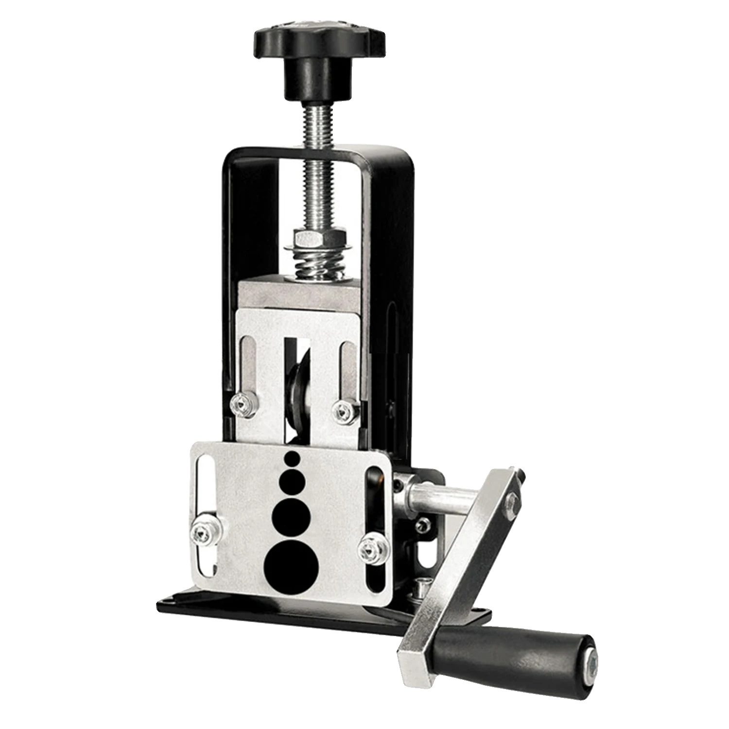 Abisolierzange, Manueller Und Automatischer Modus, Verstellbare Klinge, Silber Schwarz (pe), 3–17 Mm-c