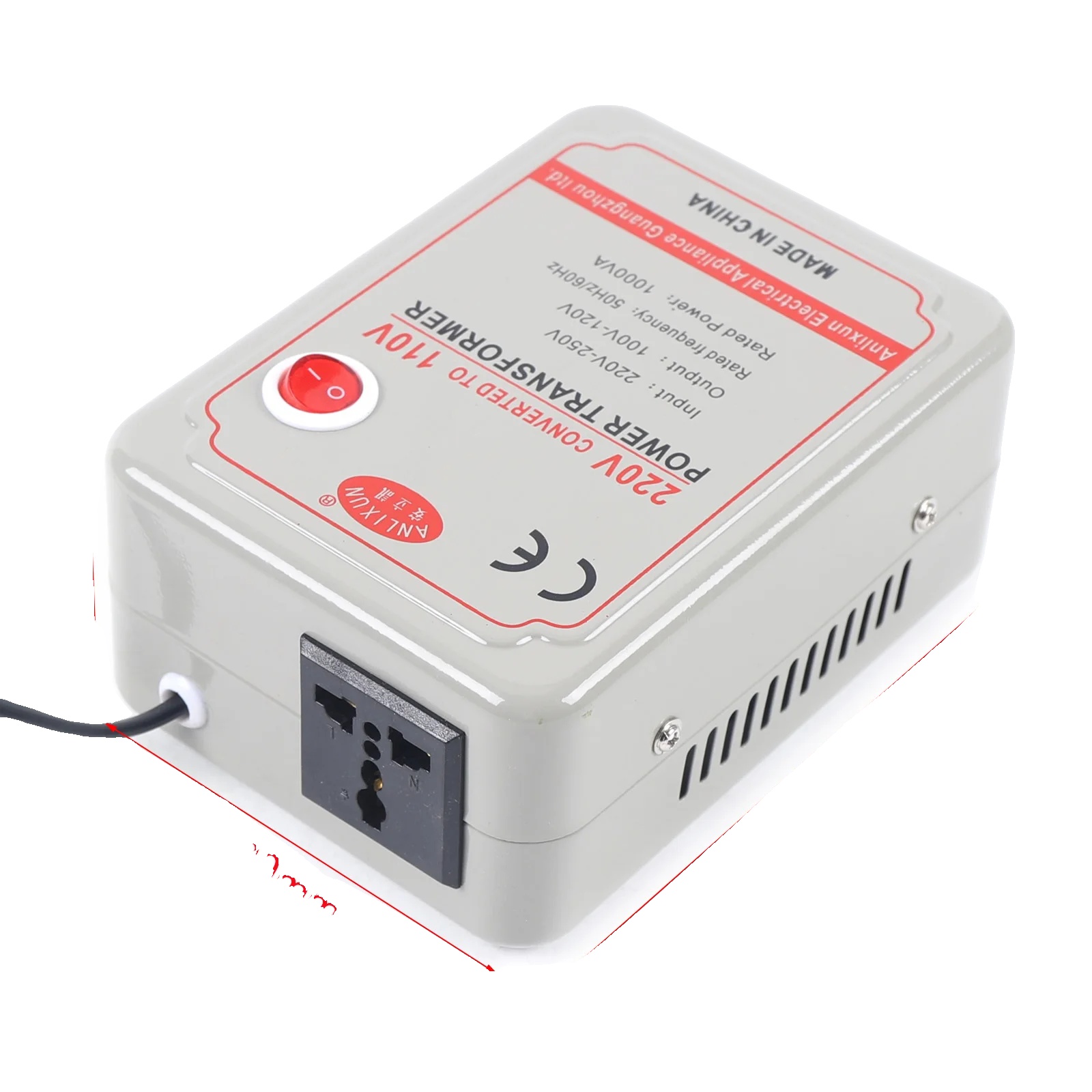 Spannungswandler, Hohe Leistungsfähigkeit, Robustes Design, 1000 W