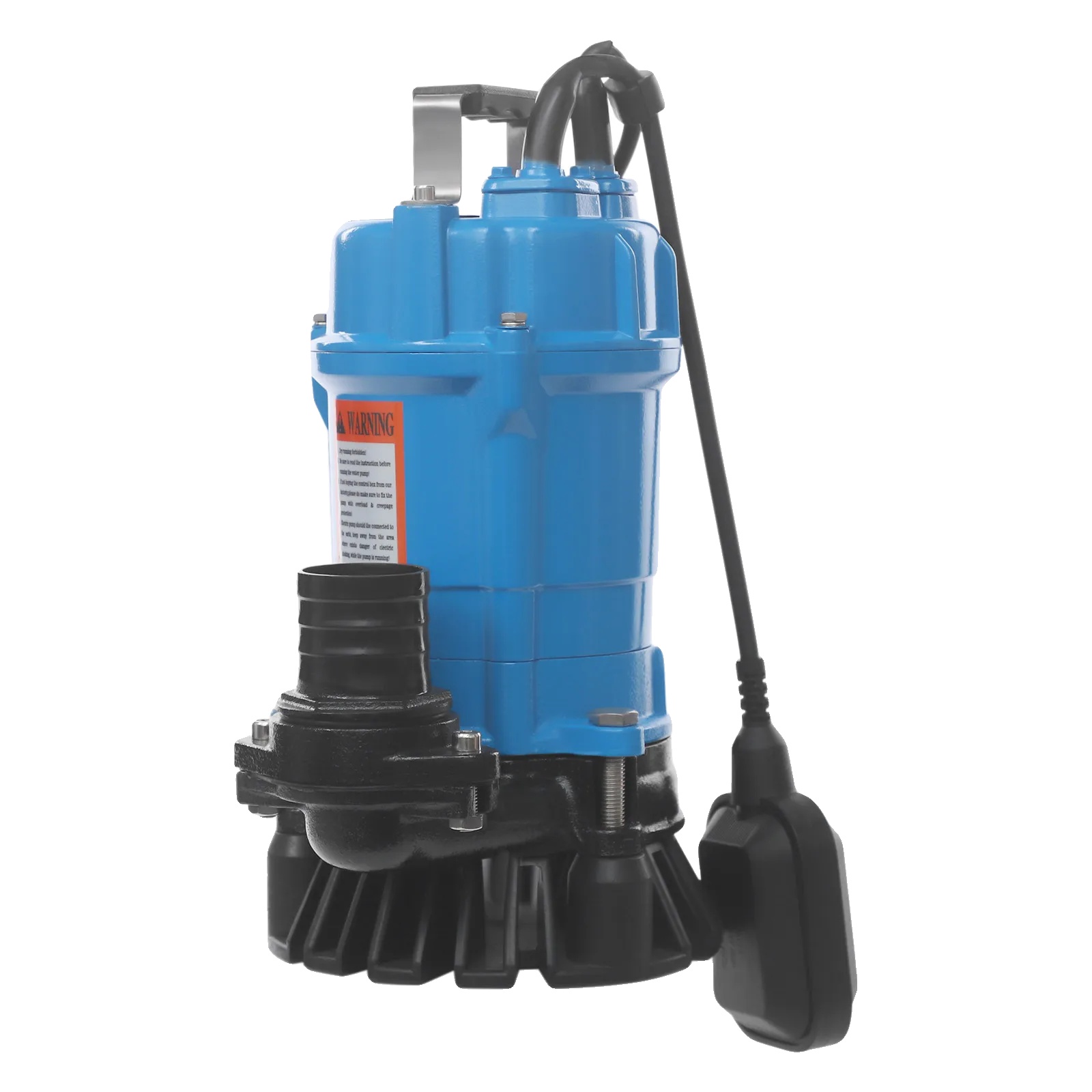 Tauchpumpe, Hohe Förderleistung, Robuste Bauweise, 550 W, Blau, Eu-c