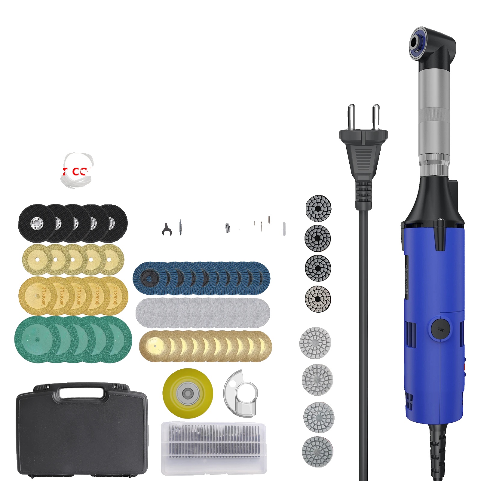 Poliermaschine, Einstellbare Geschwindigkeit, Leichtes Design, H-box-bauweise (steckdosenversion)