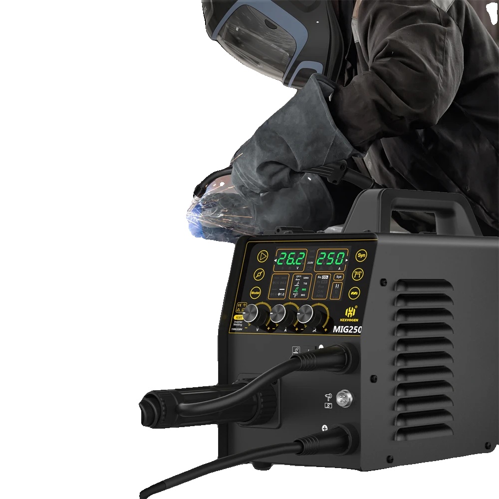 Schweißgerät, 6-in-1-vielseitigkeit, Digitales Steuerungssystem, Mig250