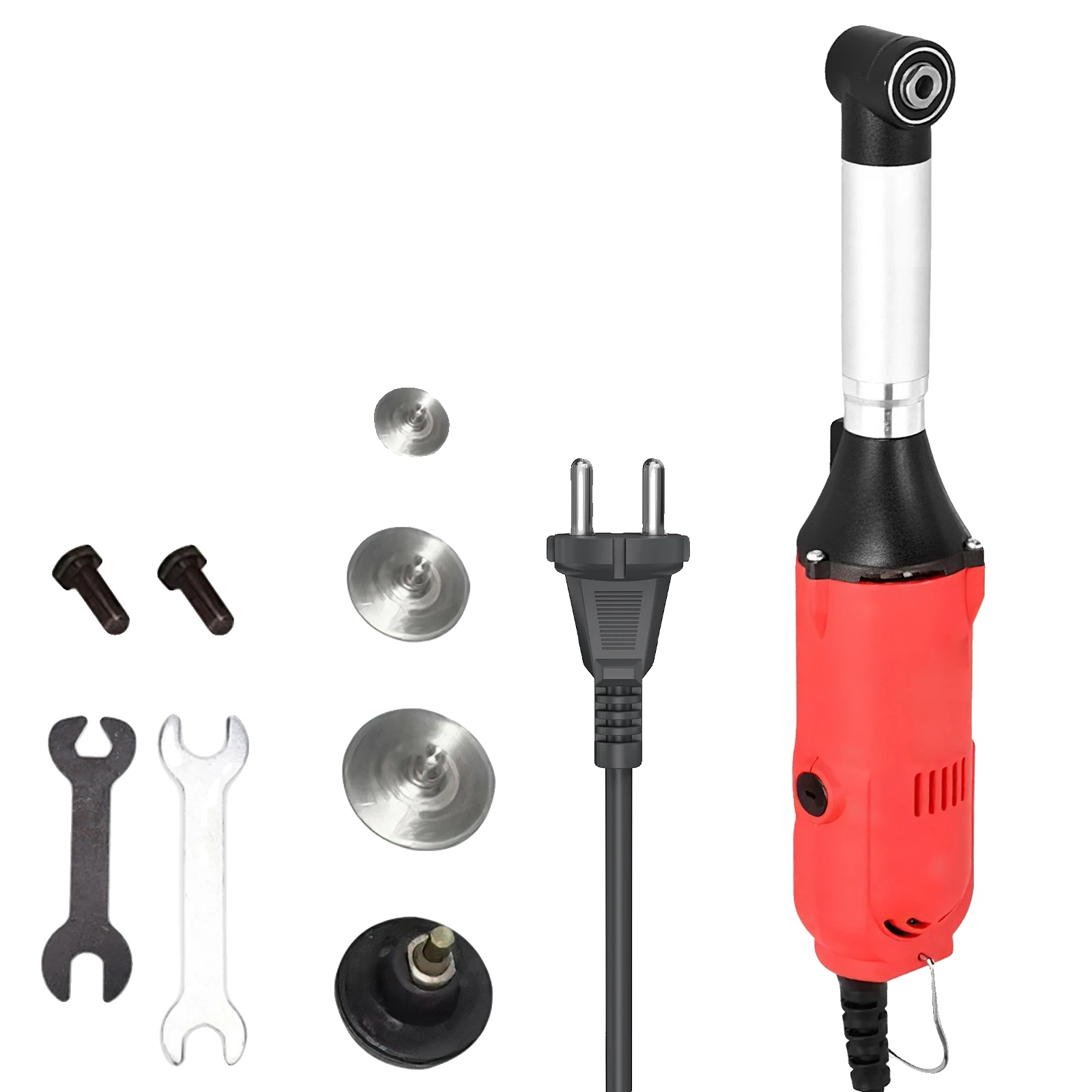 Elektrischer Winkelschleifer, 380 W Leistung, 6 Variable Geschwindigkeiten, Standard