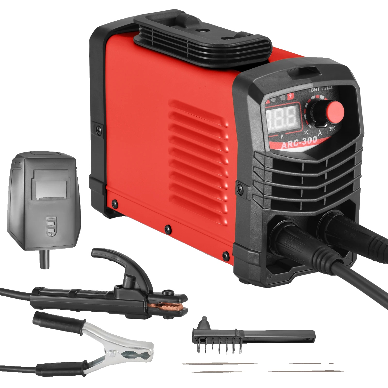 Schweißgerät, Igbt-invertertechnologie, Tragbares Design, Rot