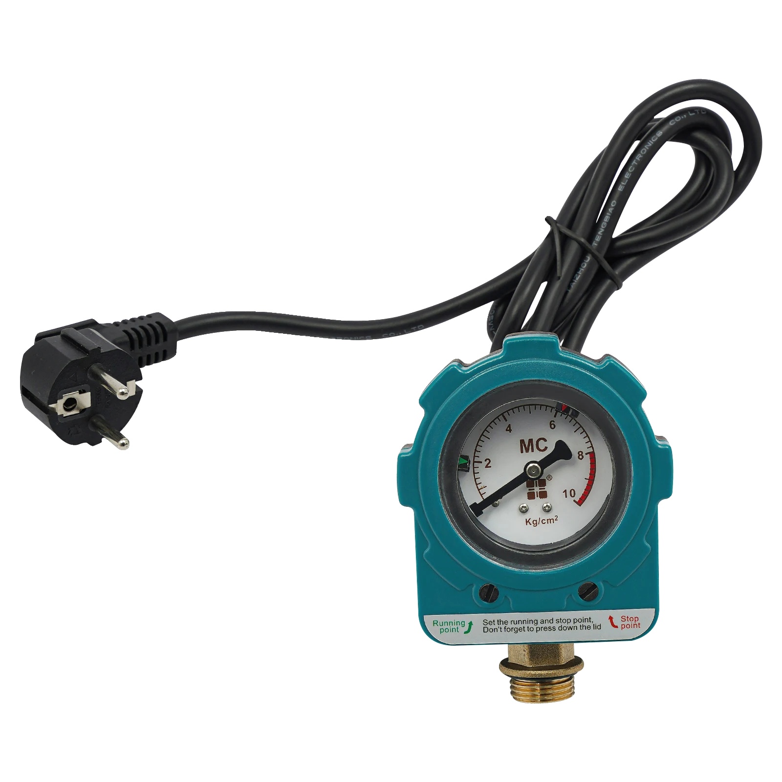 Pumpendruckschalter, Intelligenter Sensor, Wasserdichtes Design, Blau
