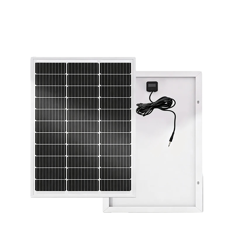 Solarmodul, Robuste Bauweise, Tragbare Energielösung, Mit Gleichstromkabel