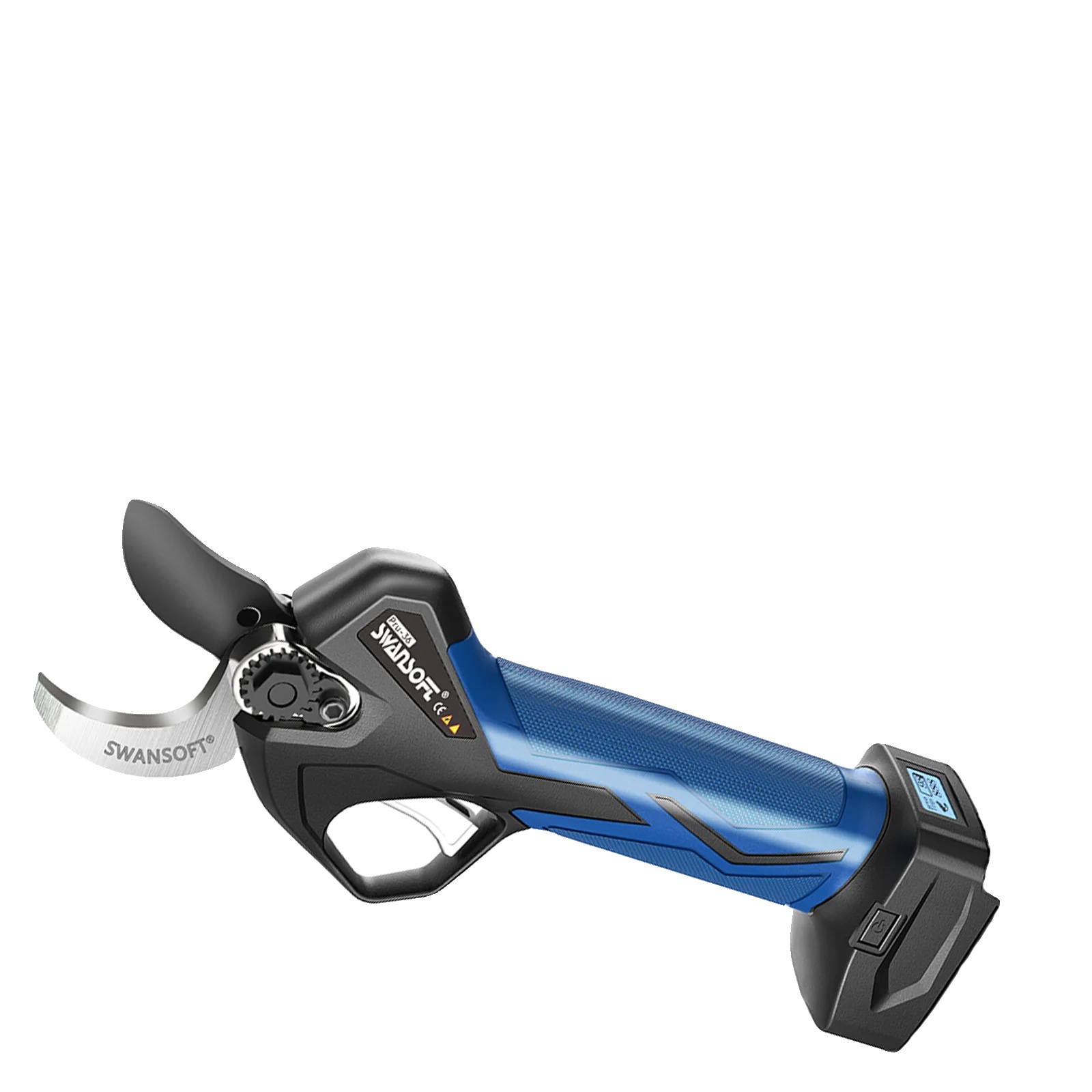 Elektrische Gartenschere, Kohlenstoffstahl, Ergonomisches Design, Pru36