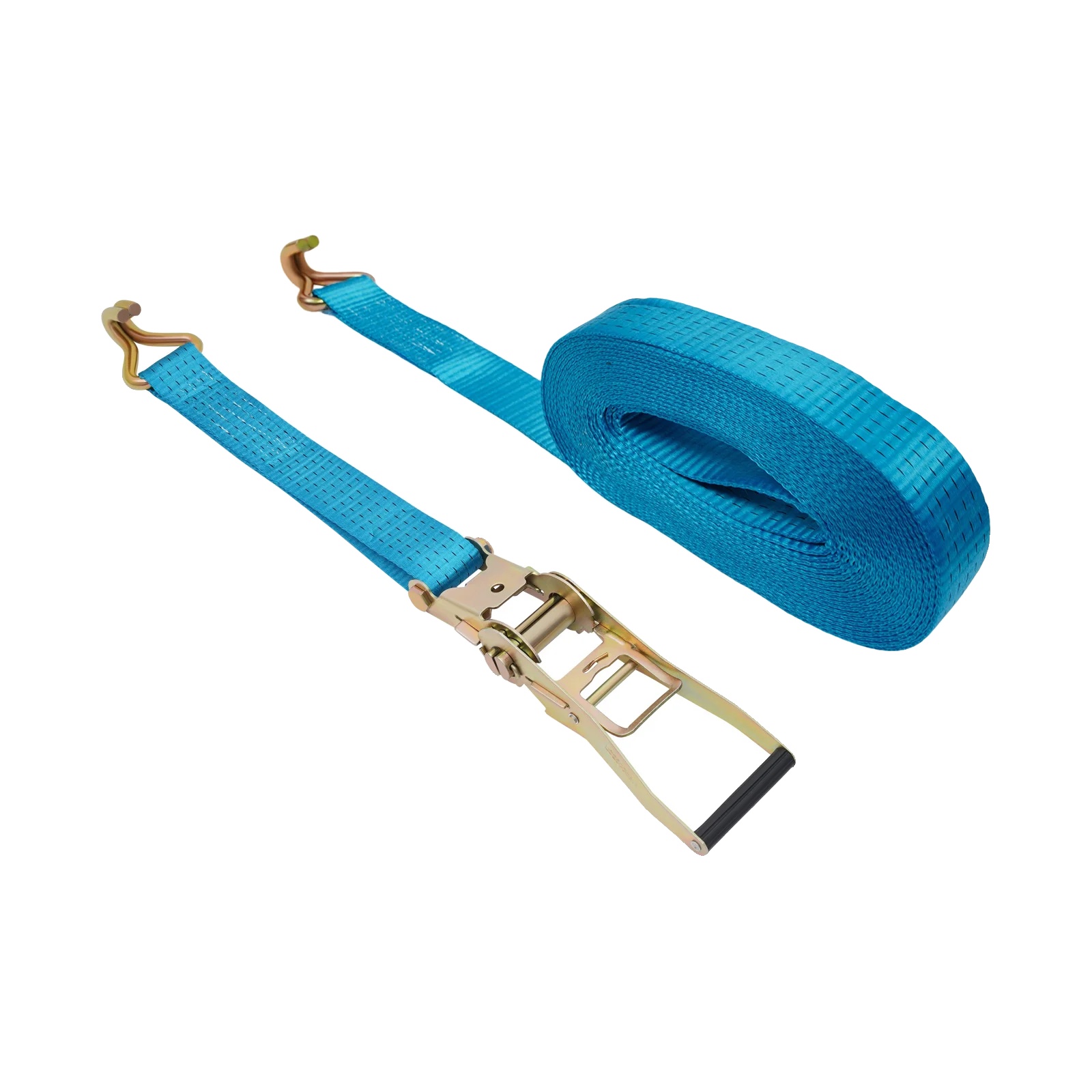 Zurrgurte, Tragfähigkeit 5 Tonnen, Länge 10 M, Breite 5 Cm, Material: Polyester Und Stahl, 10 Stück