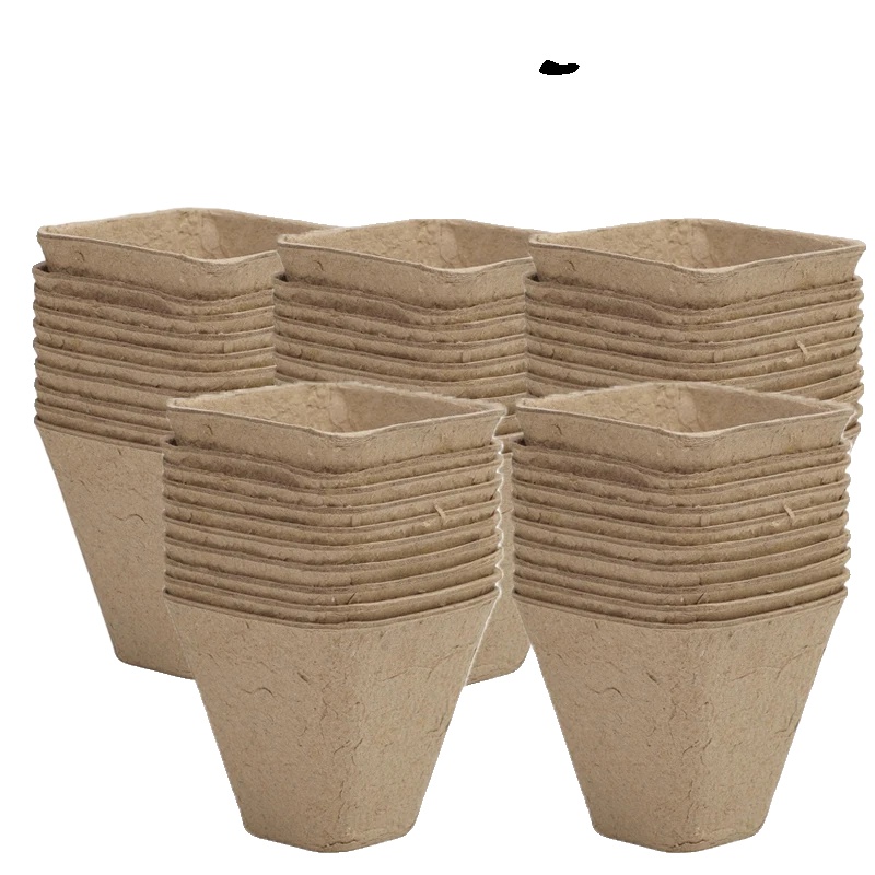 Pflanztöpfe, Umweltfreundliches Material, Vielseitiges Design, Stil D, 50 Stück