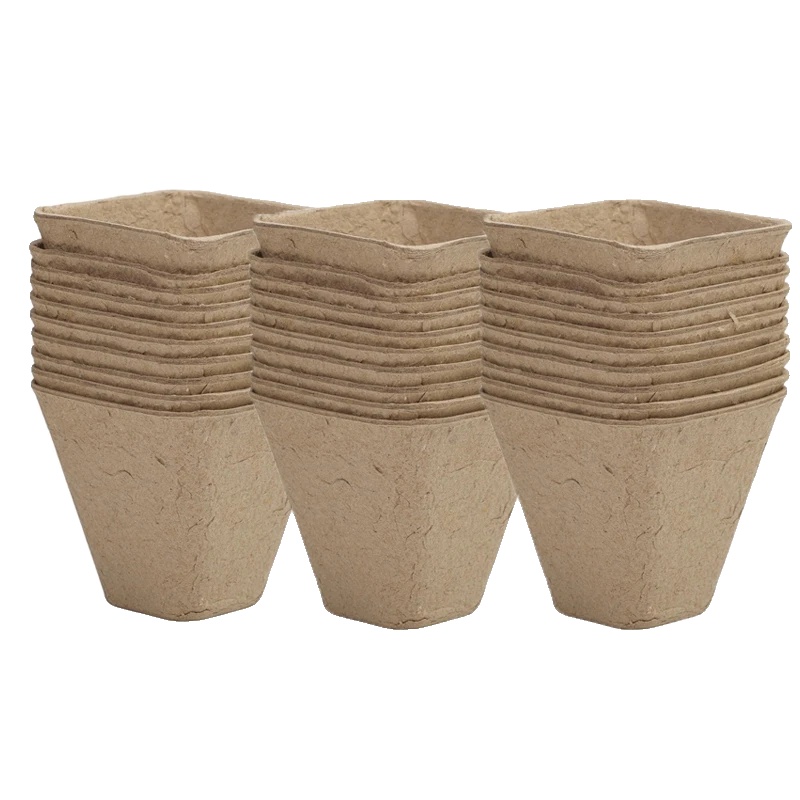 Pflanztöpfe, Umweltfreundliches Material, Vielseitiges Design, Stil D – 30 Stück