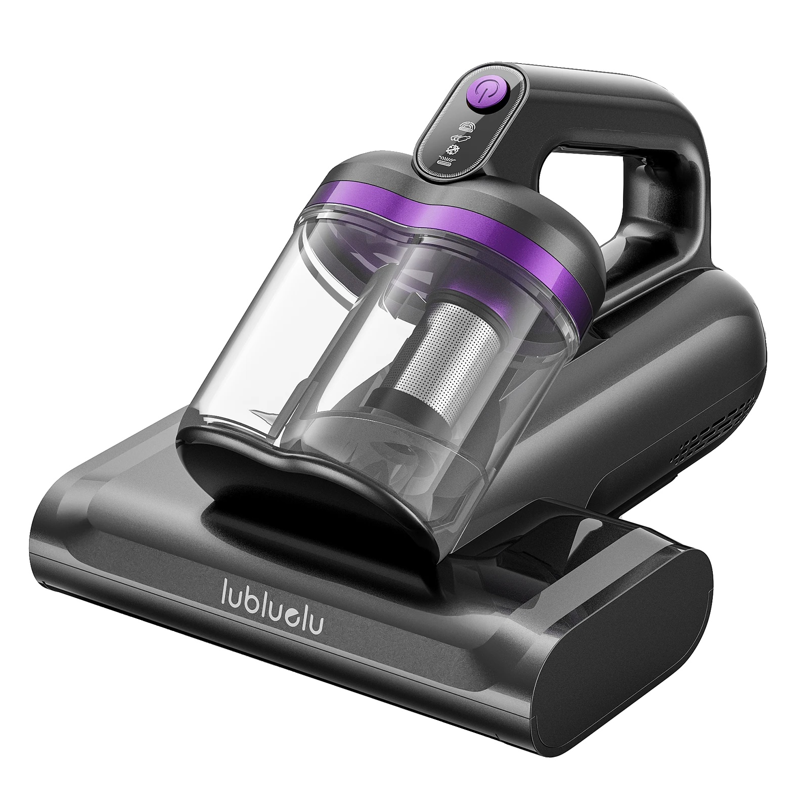 Matratzenstaubsauger, Kabellos, Uv-sterilisation, Dunkelgrau, Eu