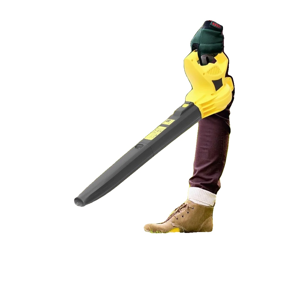 Tragbarer Laubbläser, Rostbeständiges Abs, Max. Luftdurchsatz 206 Cfm, Max. Drehzahl 13500 U/min, Leichtes Design, Ergonomischer Griff