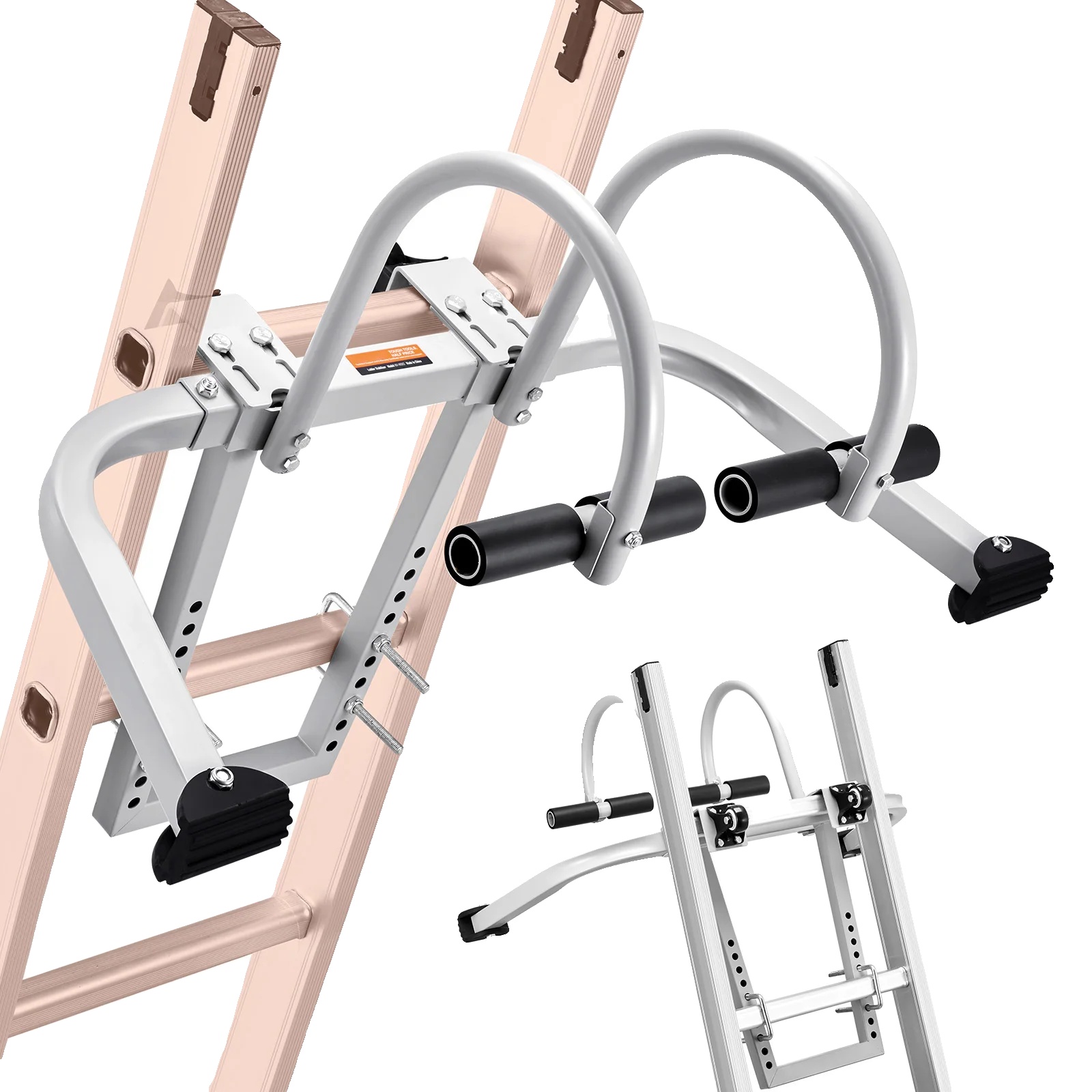 Leiterstabilisator, Robuster Stahl, Passend Für Leitern Ab 28 Cm (11,02 Zoll), Kompatibel Mit Vierkantleitern, Erhöhte Stabilität, Zuverlässige Sicherheitsmerkmale