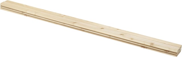 Rhombusprofilleiste Douglasie 200 x 6,8 x 2 cm natur