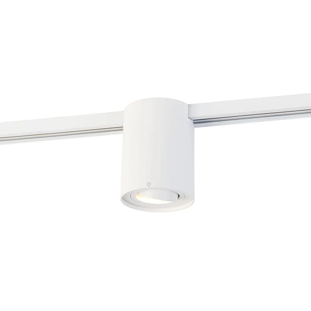 Moderner 1-phasiger Schienenspot weiß - Iconic Rondoo Up