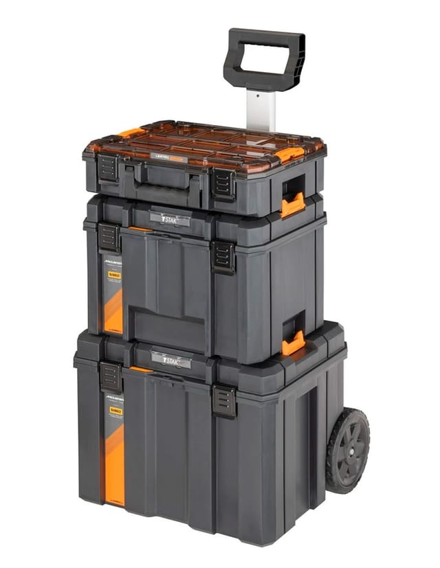 Zubehör - Tstak-Werkzeugbox-Set, 3 Stk., McLaren DWST60452-1 - Dewalt