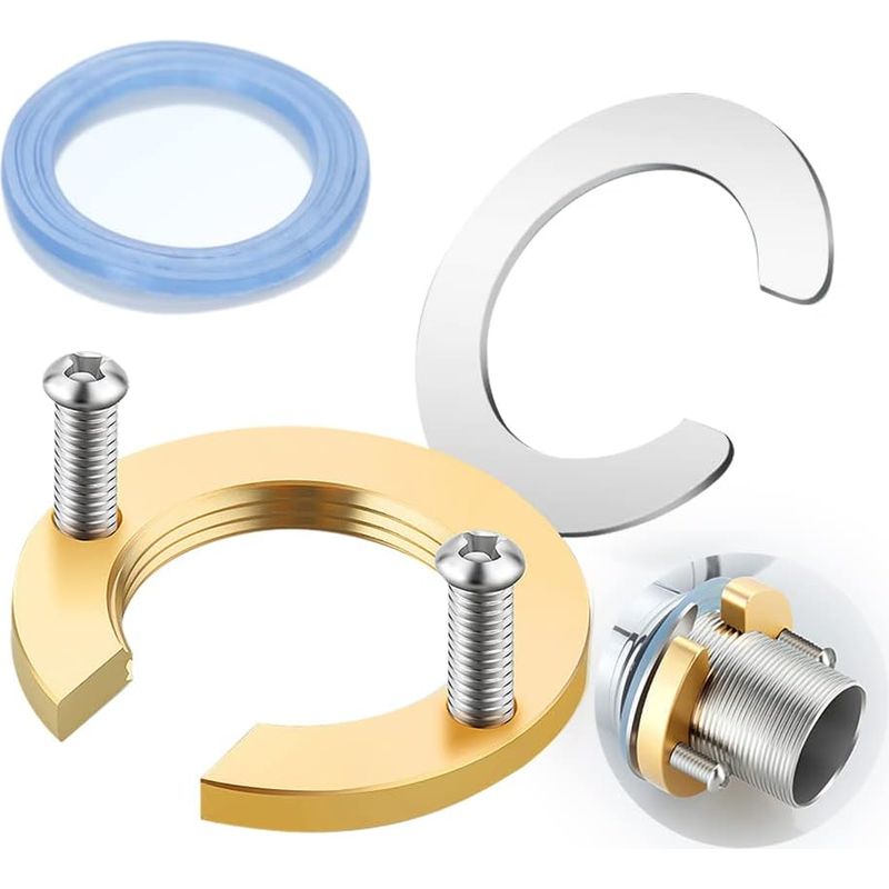 Armaturen-befestigungsset, Armaturenzubehör, Armaturenschrauben, Armaturen-montagewerkzeug, Passt Perfekt Auf Armatur Und Waschbecken (gold, 5-teilig)